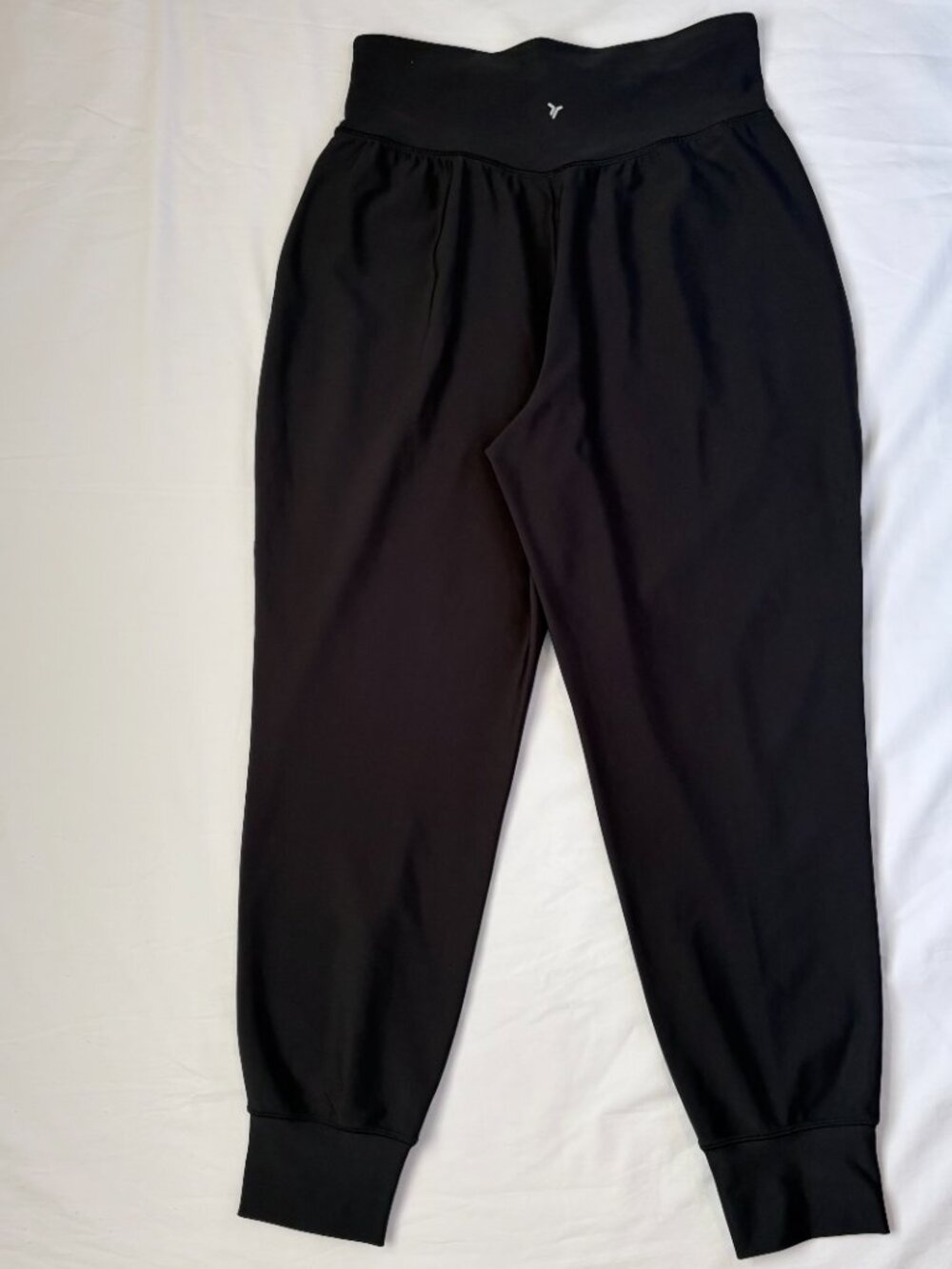 Old Navy Powersoft High Rise Jogger Black Go-Dry Active Medium - Picture 3 of 8